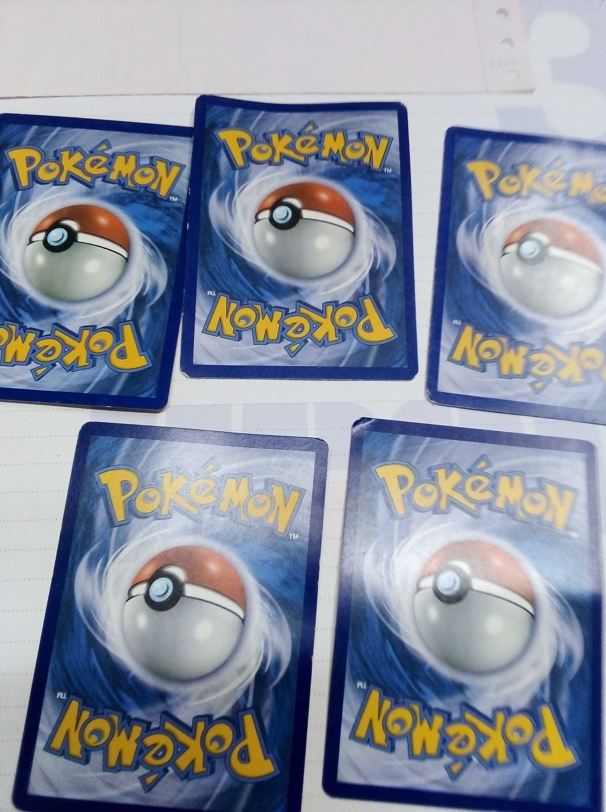 Karty Pokemon 5 sztuk