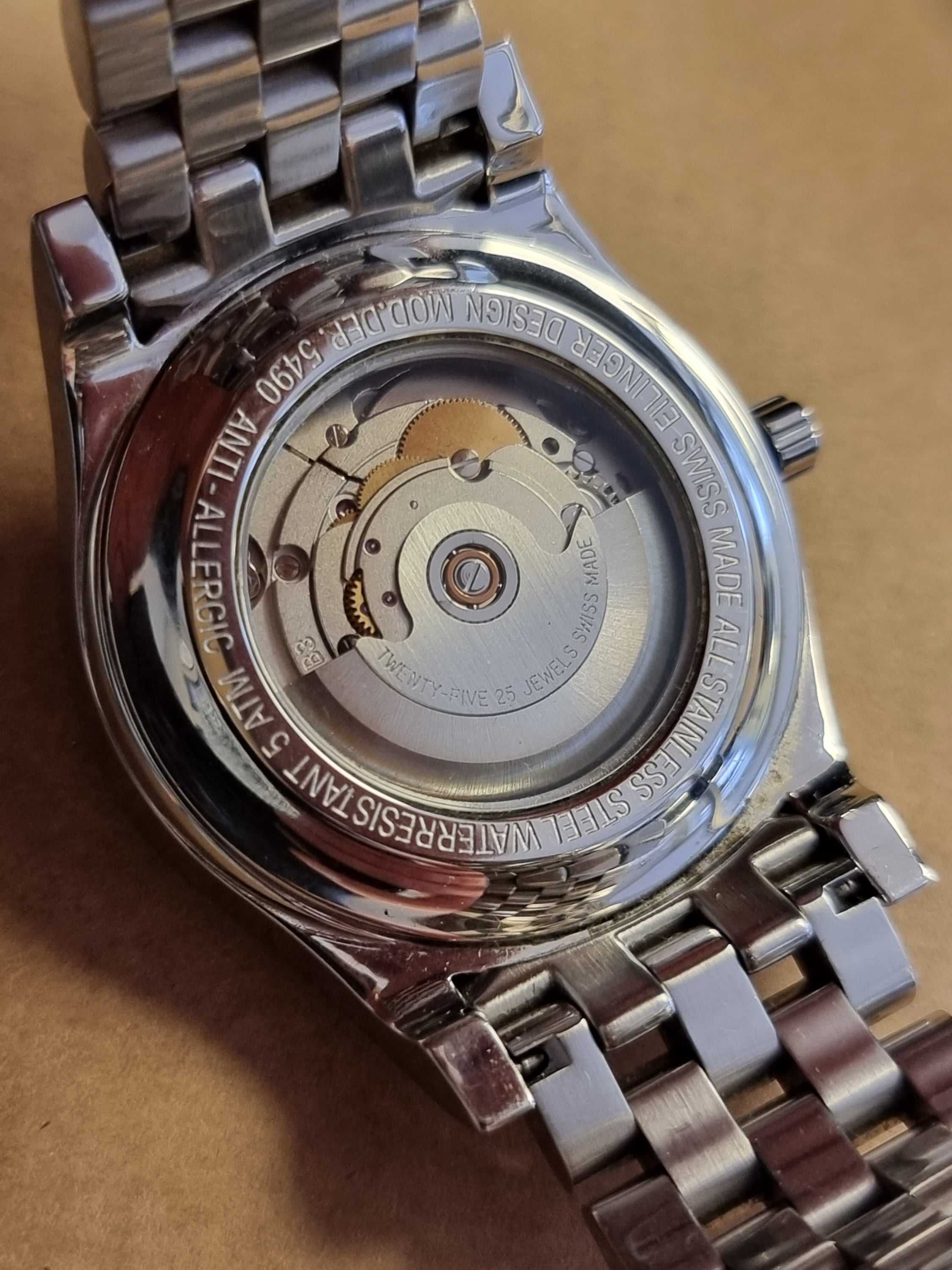 Alfex zegarek automatyczny szwajcarski