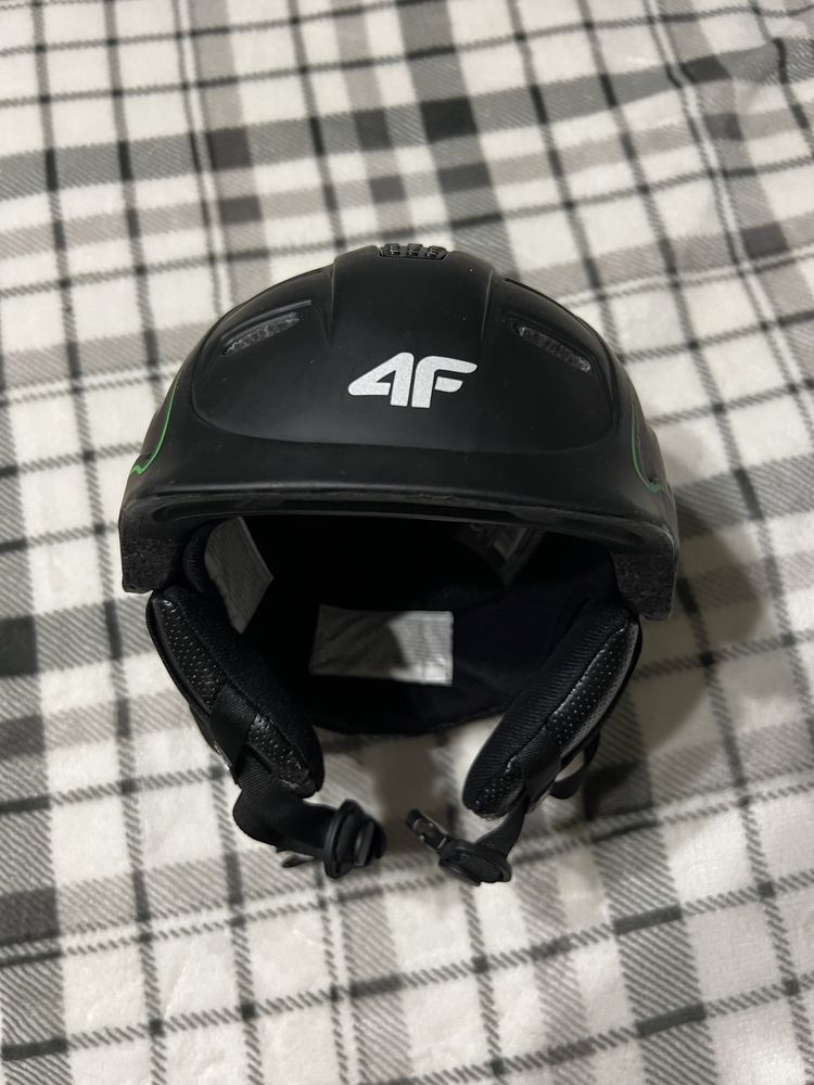 Kask + Gogle Narciarskie 4F