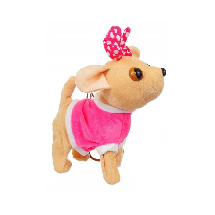 Interaktywny Piesek W Sukience Na Smyczy Szczeka