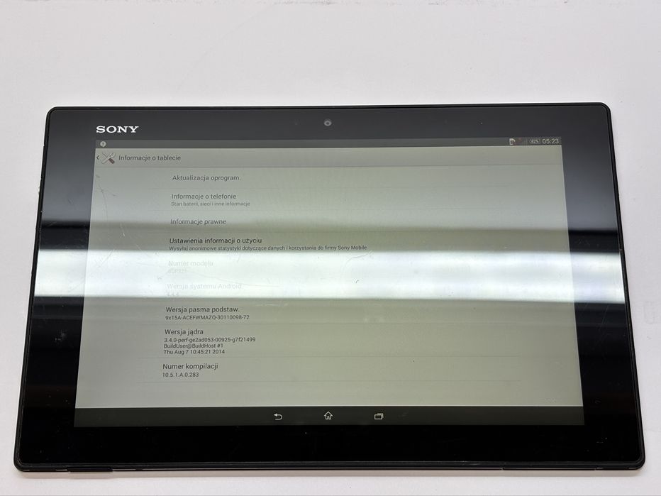 Tablet Sony Xperia Z *SGP321*