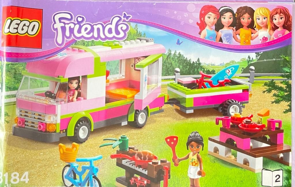 Klocki Lego Friends zestaw 3184 samochód kempingowy