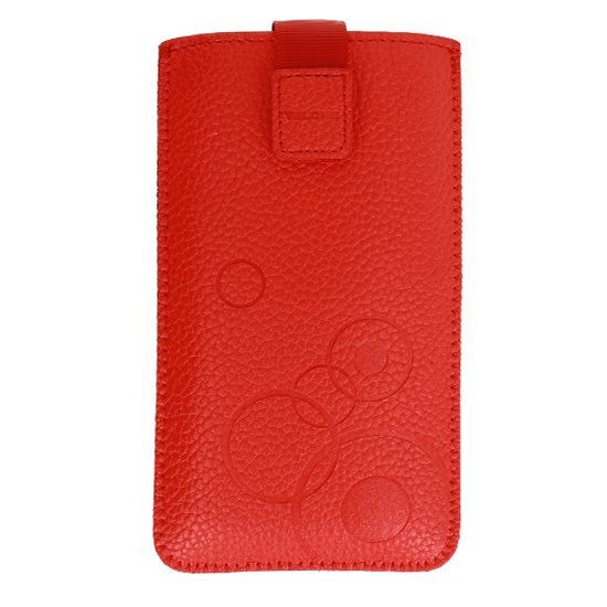 Kieszonka Telone DEKO 14 iPhone 15/15 Pro/16/Samsung S24 Czerwona