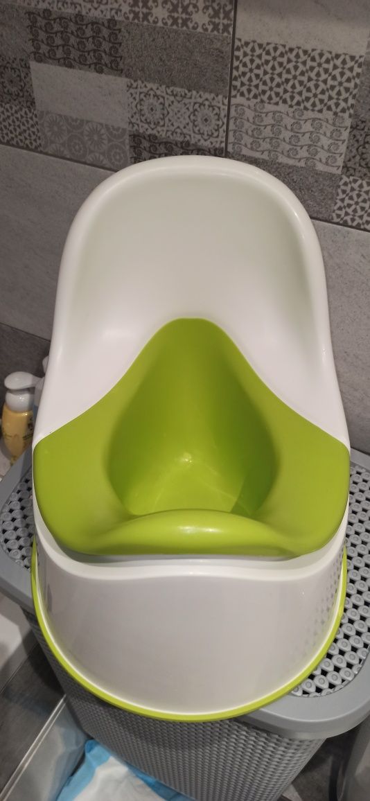Nocnik IKEA  zielony oraz nakładka do toalety