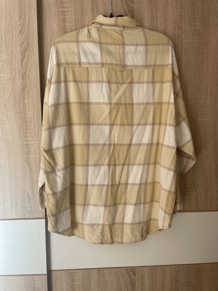 Koszula Monki S M L oversize modna hit bawełna wiskoza flanela
