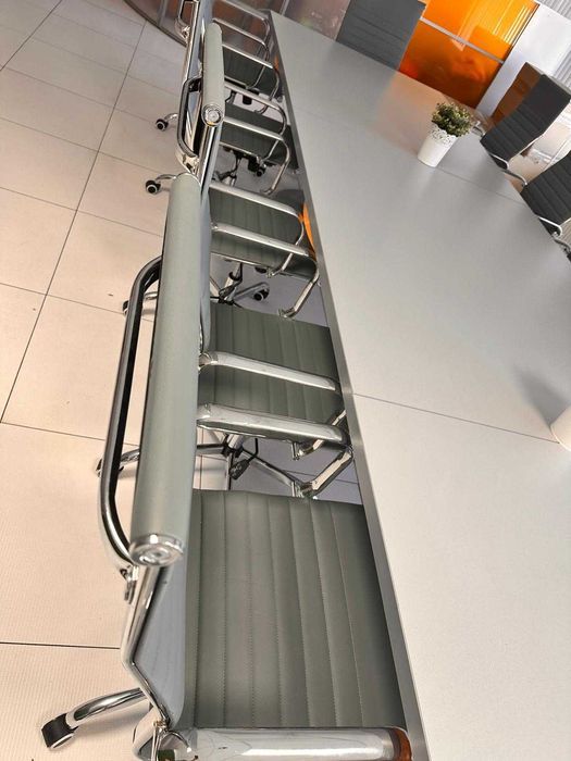 Zestaw 14 Krzeseł Foteli Biurowych Obrotowych Regulacja Wysokości