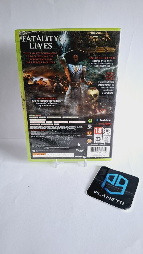 Mortal Kombat stan bdb + star wars force unleashed