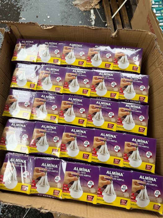 ‼️Акумуляторна лампочка‼️Аварійна на батарейках 15/20/30W с зарядкою