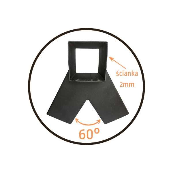 Dwa łączniki, 2x łącznik do kantówki 100mm x 100mm, do huśtawki