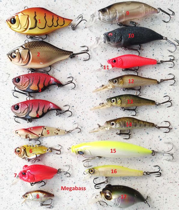 Воблеры Megabass DEPS Daiwa