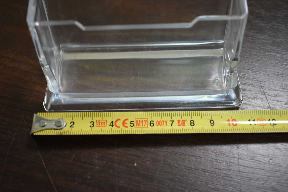 Wizytownik biurowy transparentny