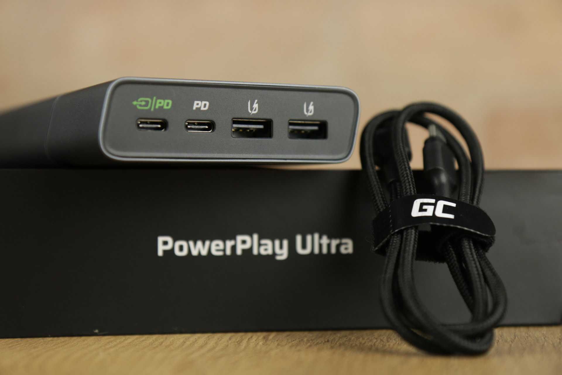 GREEN CELL PowerPlay Ultra 26800 mAh 128w павербанк для ноутбука