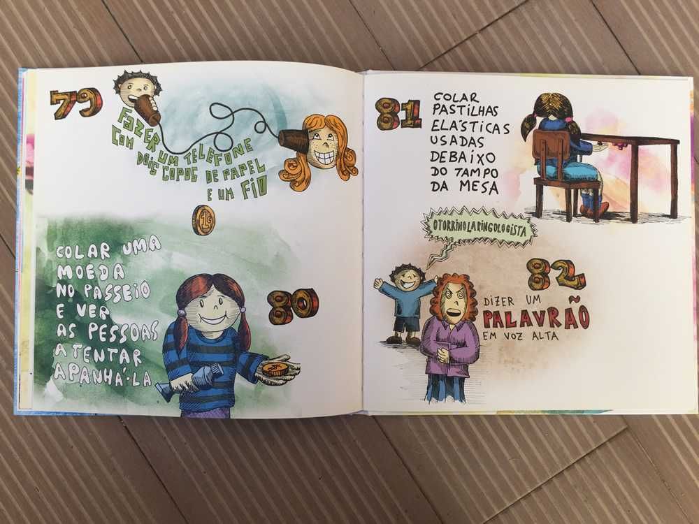 101 coisas e meia para fazer antes de crescer - Livro infantil