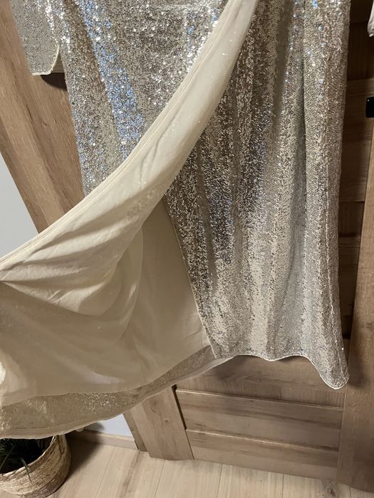 H&M sukienka cekinowa M Nowa cekiny wesele sylwester