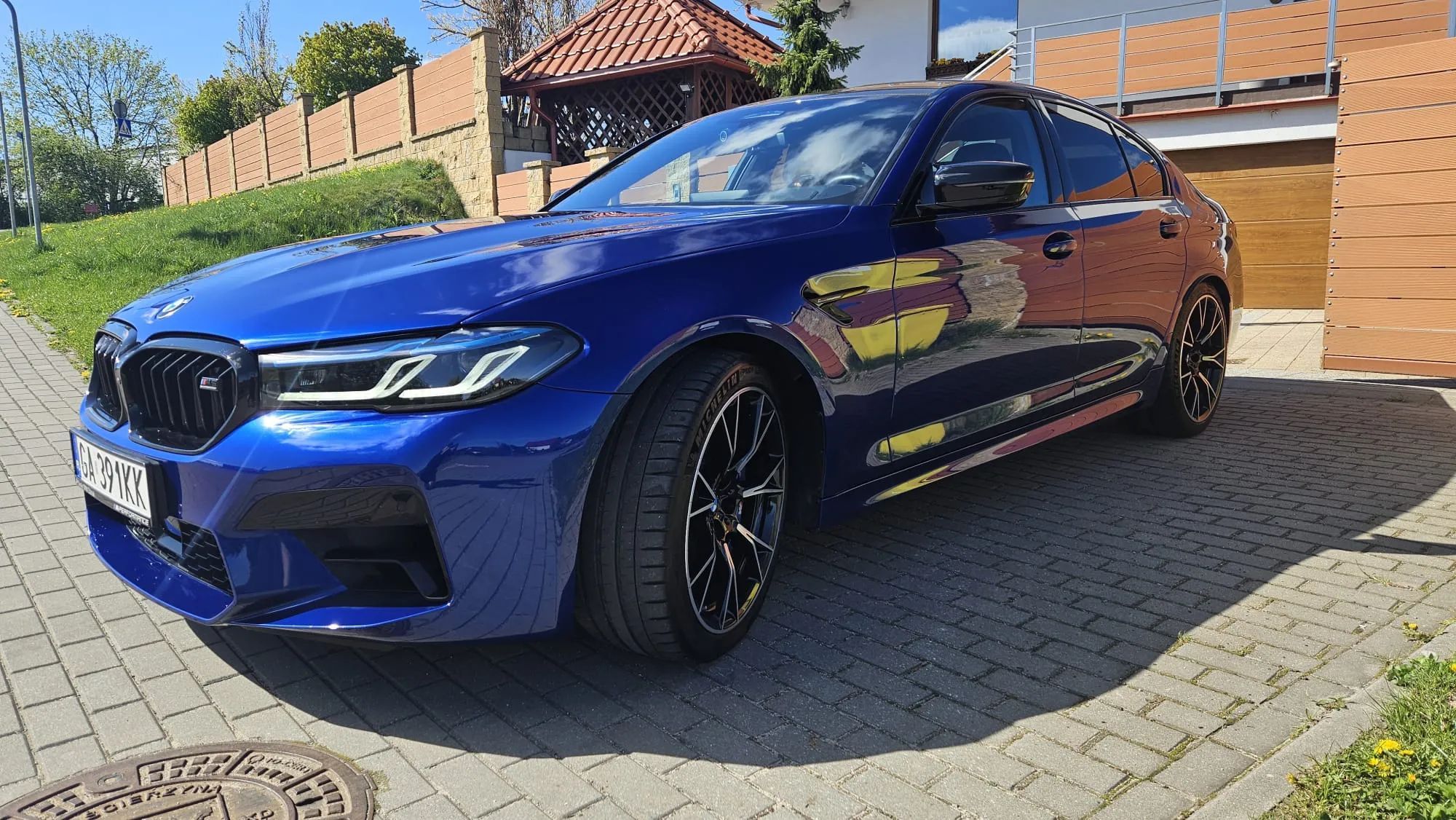 BMW M5 BMW M5 F90 Competition /Marina Bay Blue /folia PPF/Pakiety /Gwarancja