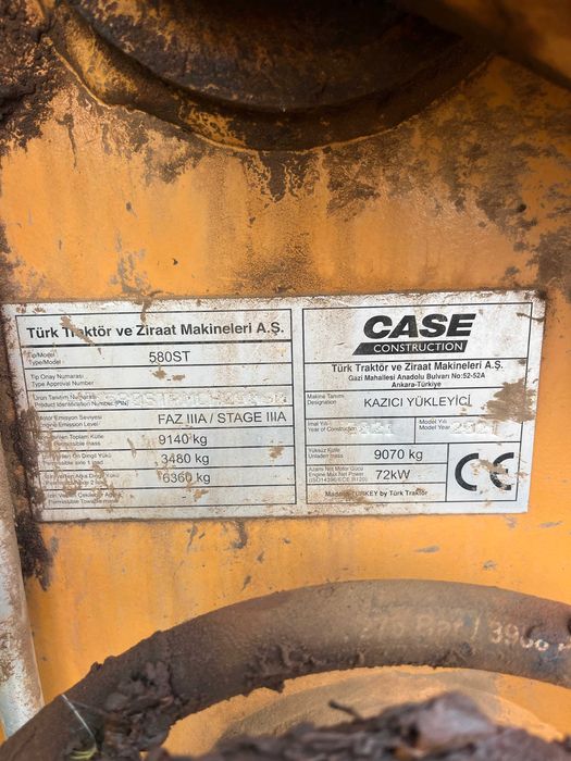 Koparko-ładowarka CASE 580 ST