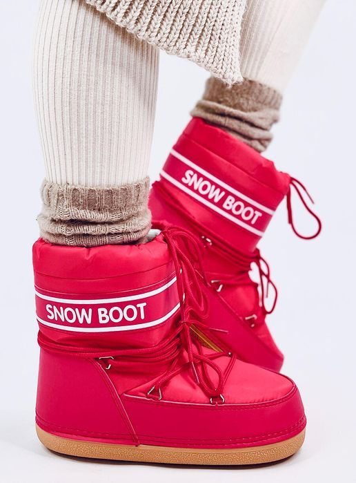 Snow Boots Krótkie Sims Red