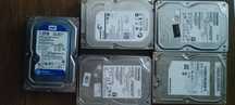 Zestaw 25 szt Dysków HDD 3,5  20szt 500gb  5szt 1 TB Razem 15TB