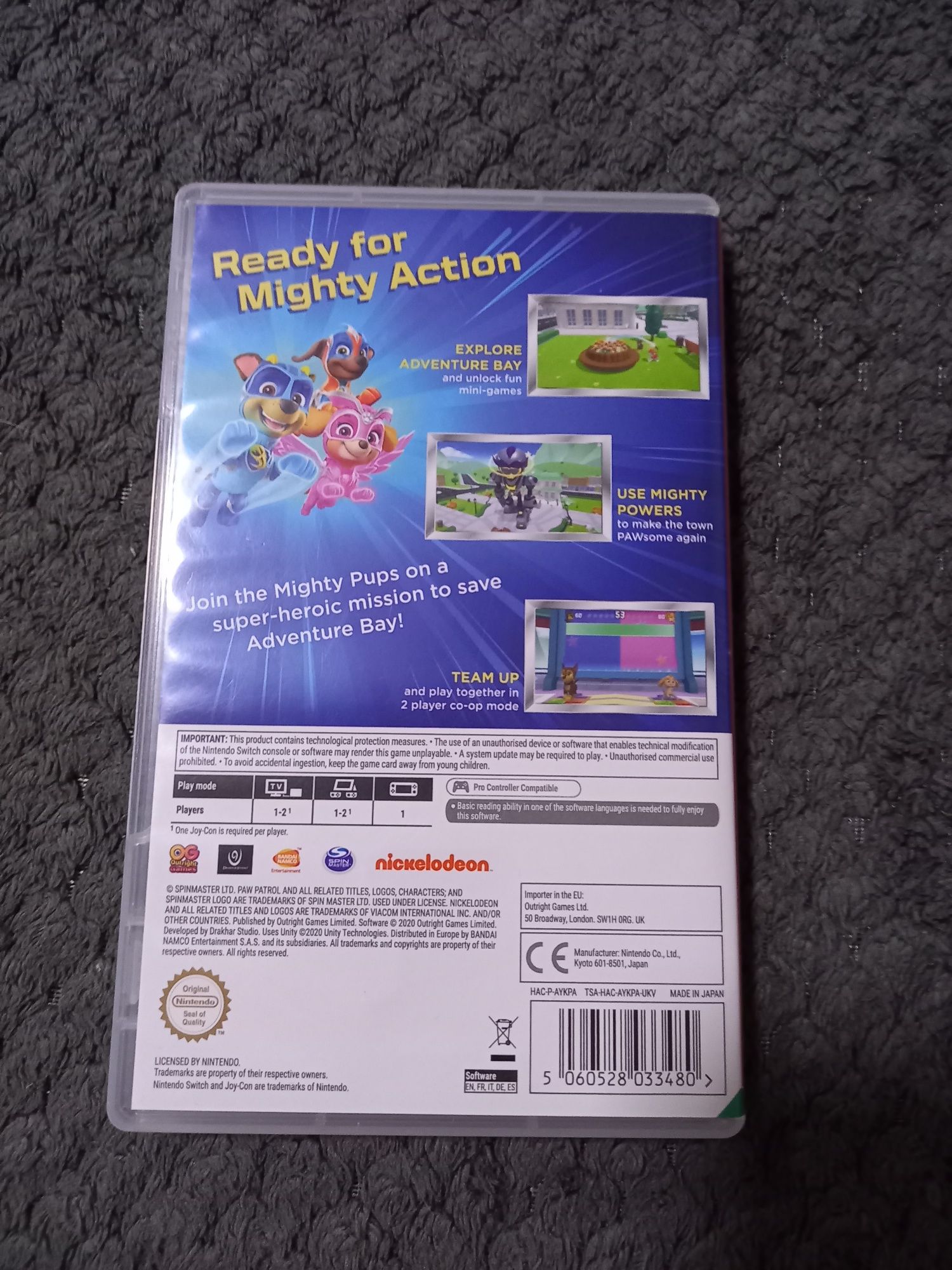 Gra Nintendo Switch Paw  Patrol Mighty Pups