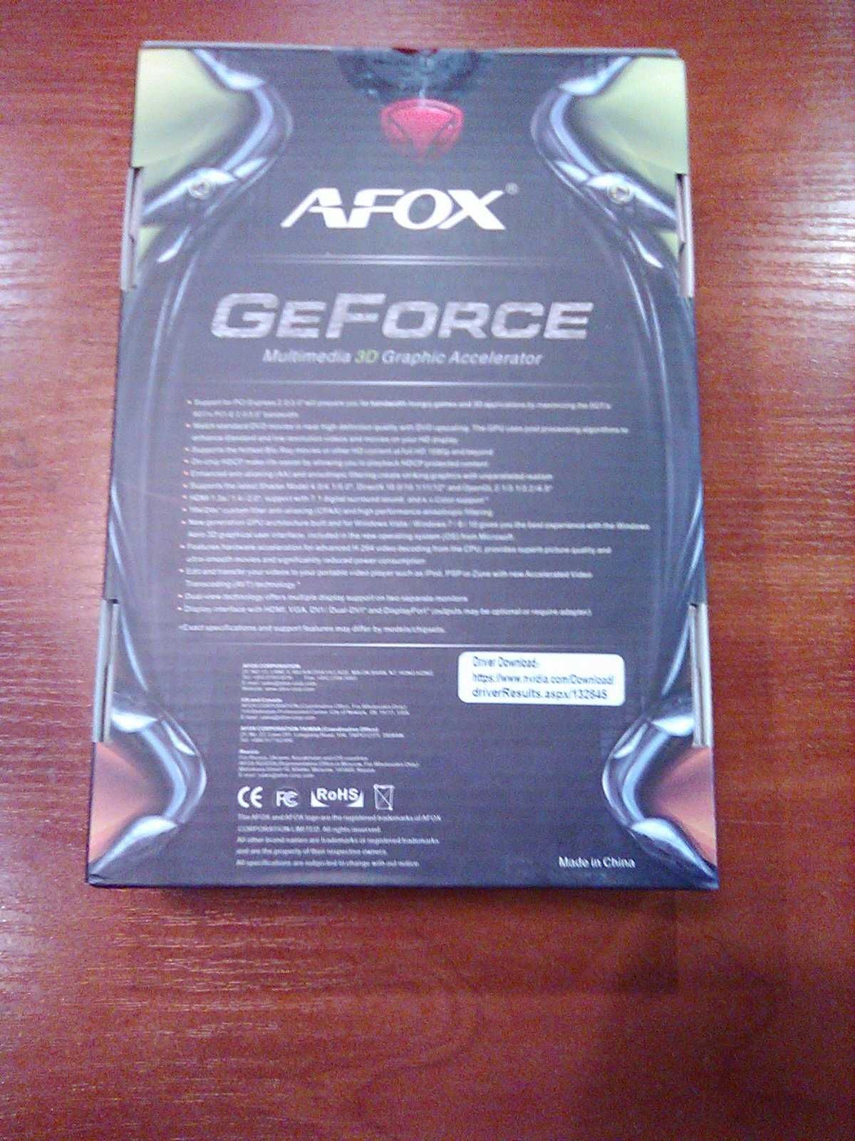 видеокарта GeForce GT610 2GB DDR3 AF610-2048D3L7-V5 64bit 954/1333