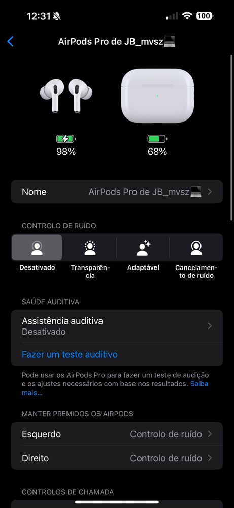 Airpods pro ,novo nunca utilizados !!