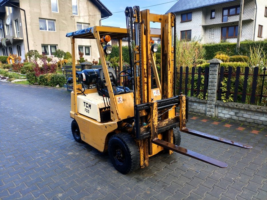 Wózek widłowy tcm Toyota fg 15 Linde hc Clark komatsu mitsubishi