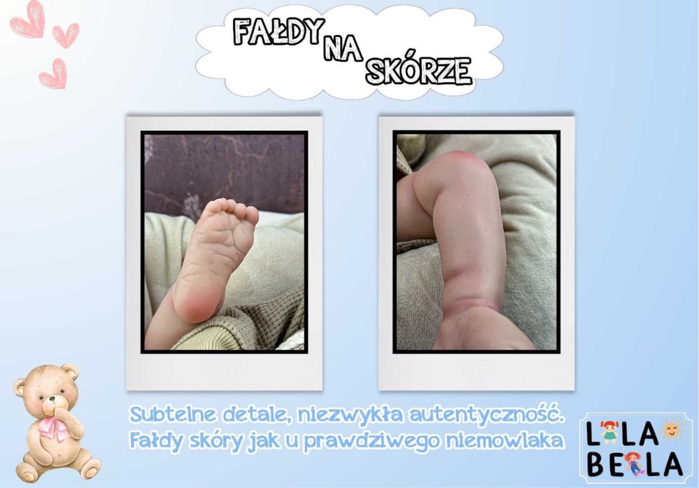 Lalka Niemowlak Reborn Duzy Zestaw