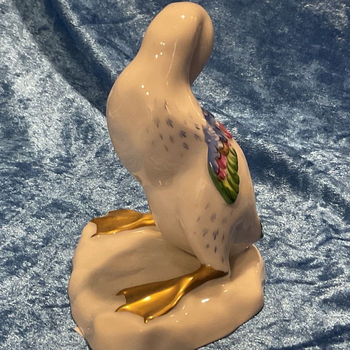 Vista alegre pato pintura manual 10 cm ,Anúncios abaixo