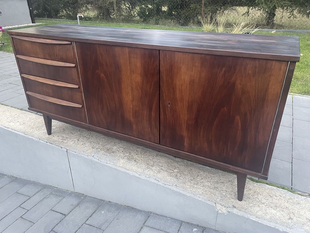 Komoda PRL jamnik szafka TV sideboard RTV Almi Decor