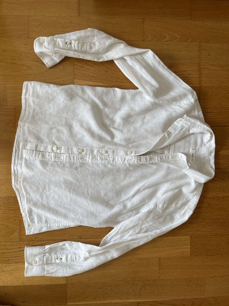 Camisa de linho Mango 11 anos