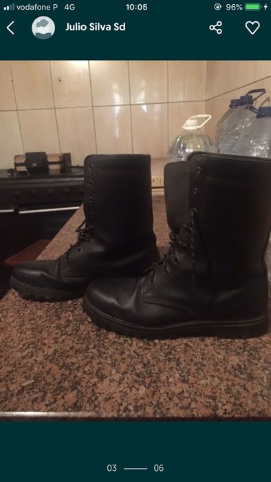 Botas bombeiro novas