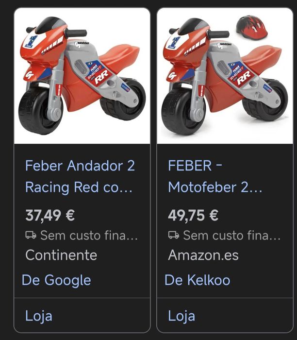 Mota de Criança - Motofeber 2 Racing Red