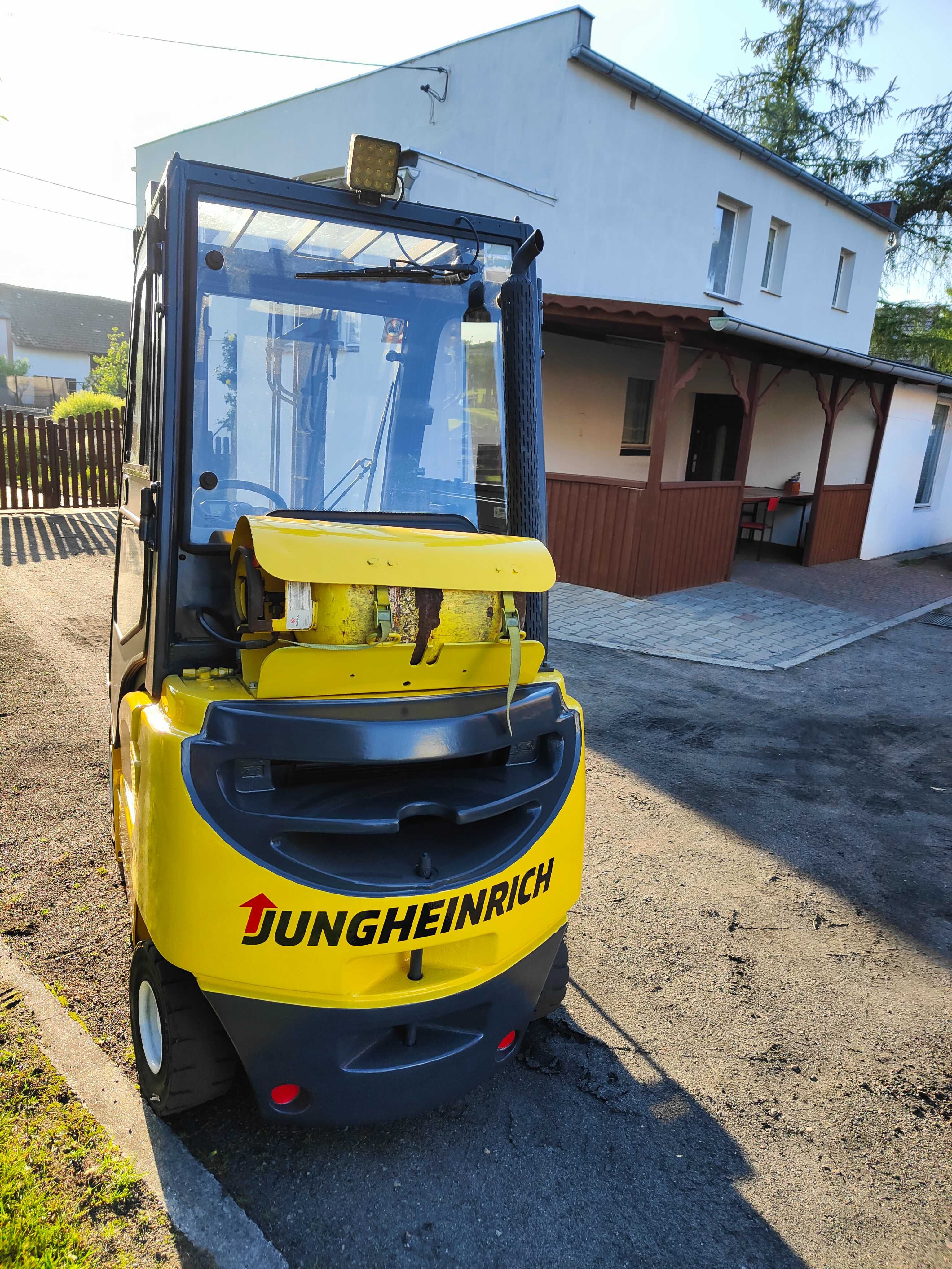 Wózek widłowy Jungheinrich TFG16AK przesuw, duplex, pełna kabina FV23%