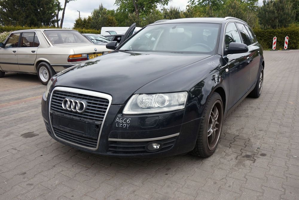 AUDI A6 C6 KOMBI 2005 LZ9Y 2.4 V6 BDW 175KM HSX CZARNY na części