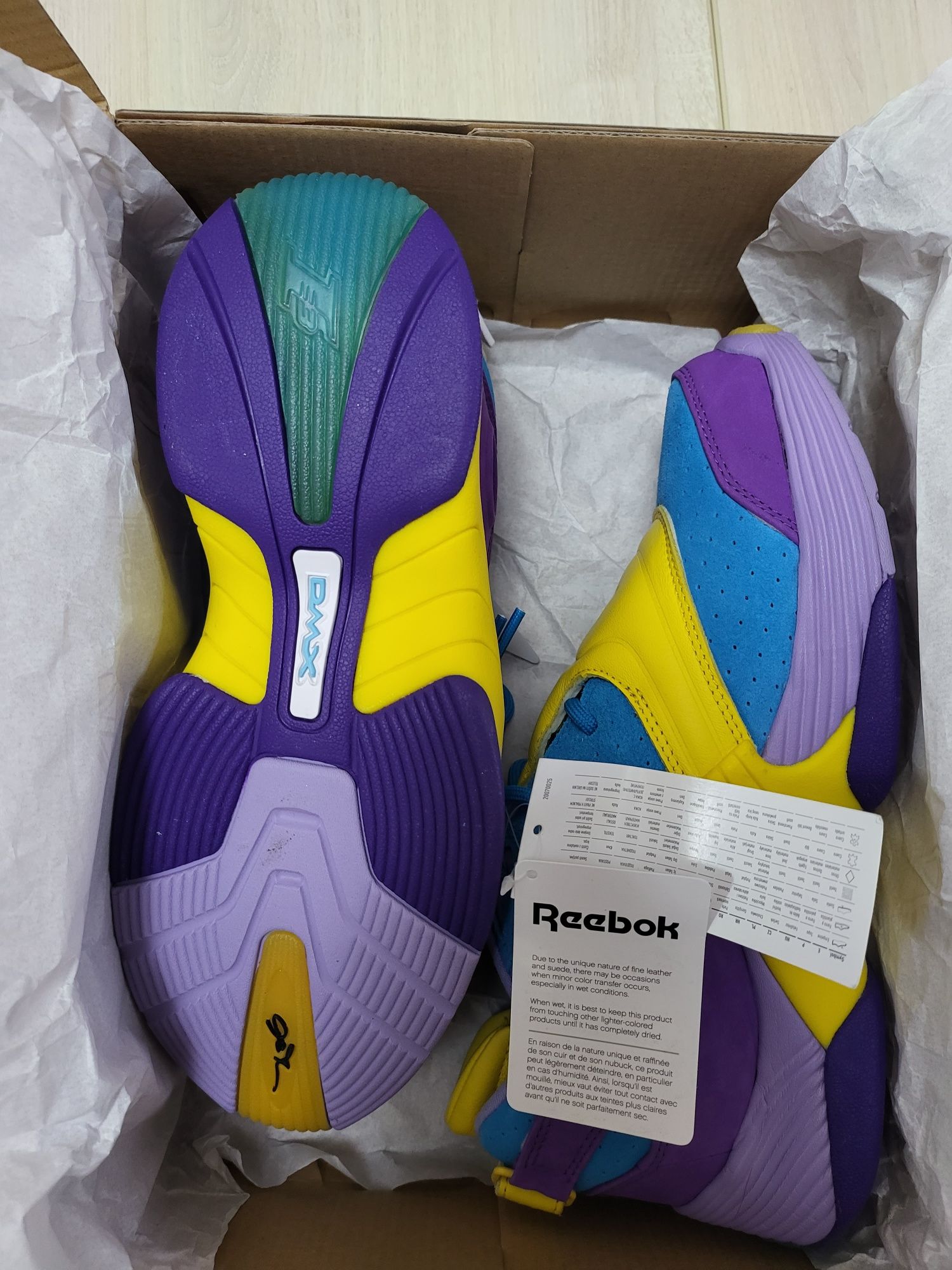 Нові баскетбольні кросівки Reebok BBC Ice Cream x Answer 5 Iverson