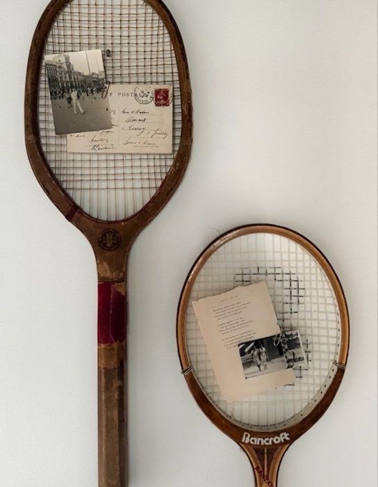 Raquete de tênis para artesanato