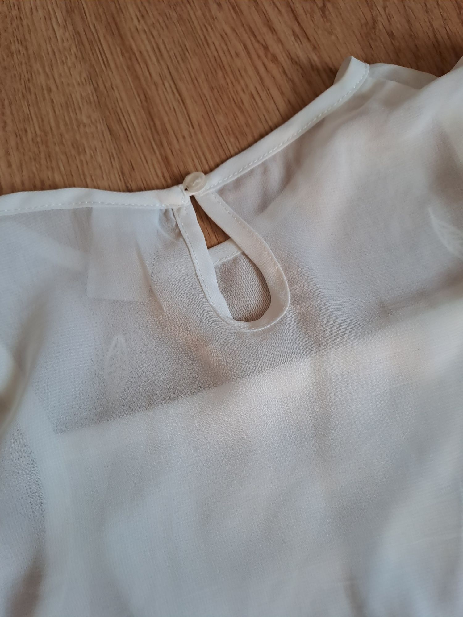 Біла блуза туніка сорочка Zara Reserved 6-7р/116-122см