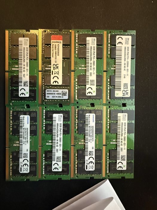 Ram sodimm ddr4 1x32gb 3200/2666