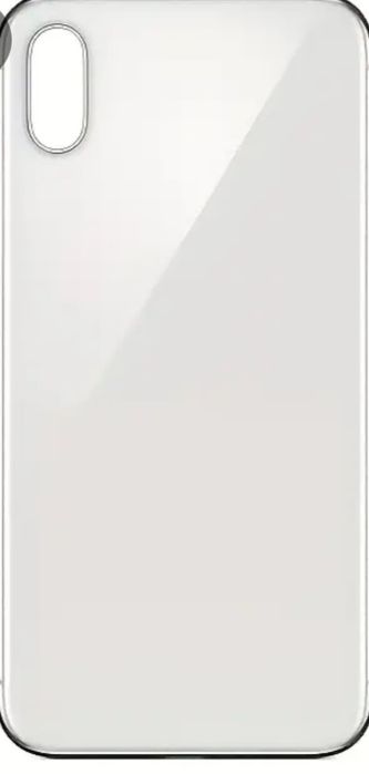 Tylnia szyba srebna. Iphone X