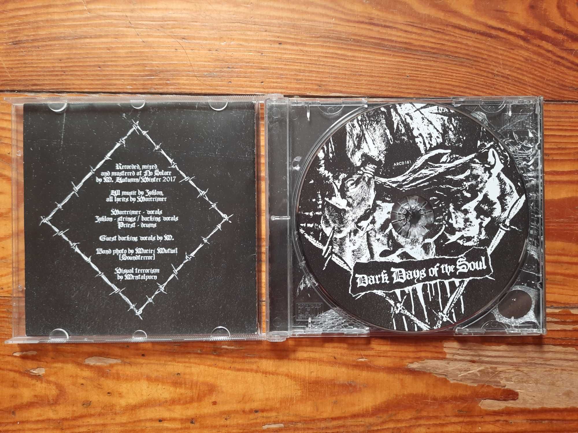 Voidhanger - Dark Days of the Soul, Płyta CD