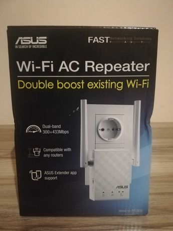 Wzmacniacz sieci WIFI ASUS RP-AC51 aż do 750 Mb/s