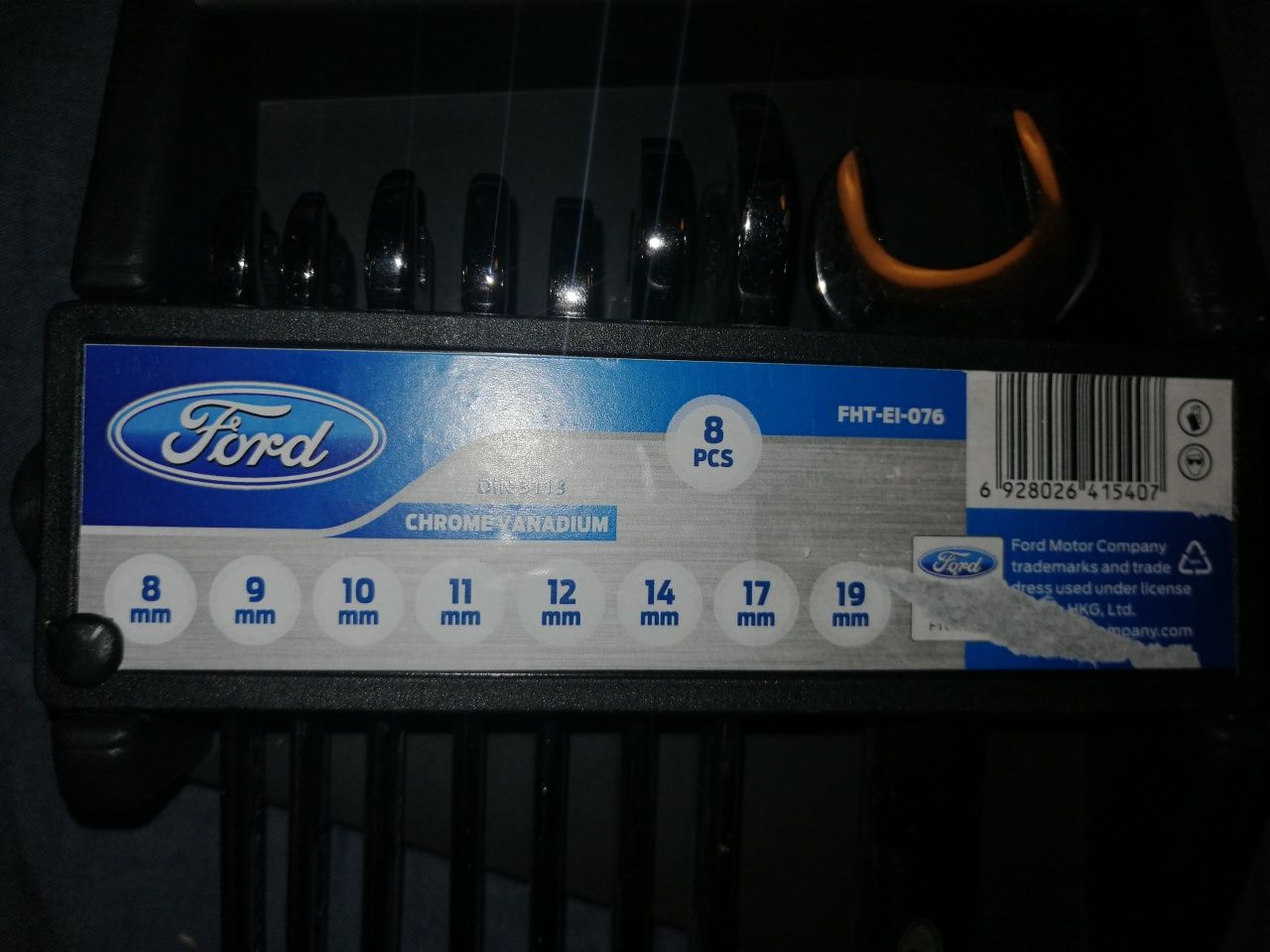 Ford klucze oczkowe 8 szt
