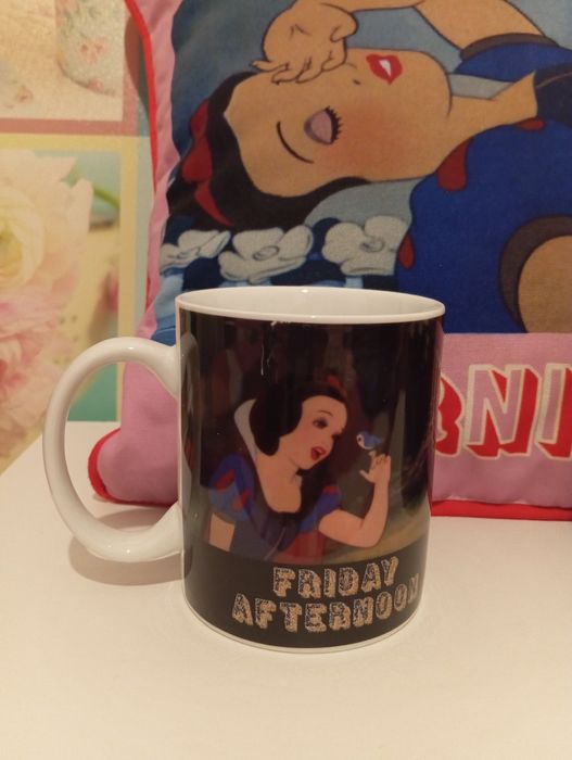 Pack 2 canecas e almofada Snow White Disney