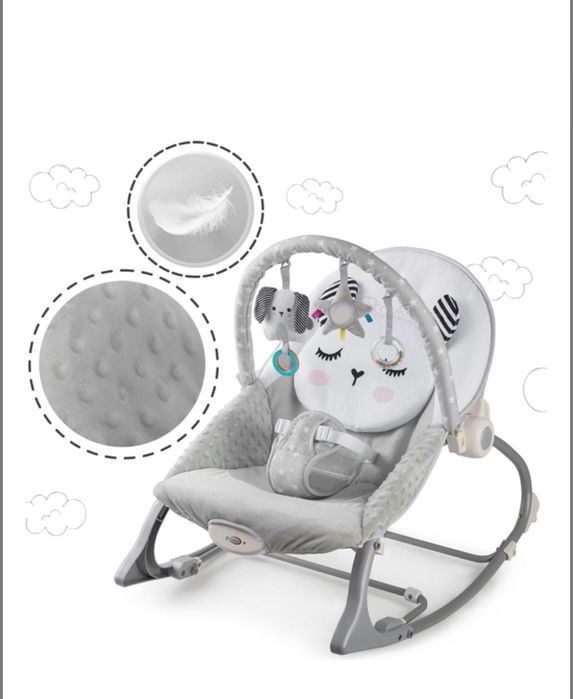 Крісло-гойдалка Nukido з вібрацією