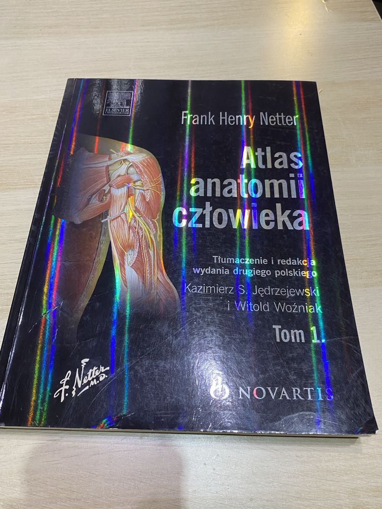 Atlas do anatomii Netter tom 1 i 2
