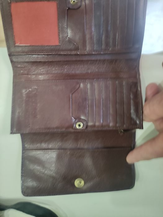 Гаманець шкіряний жіночий BETTY JACKSON BLAK.