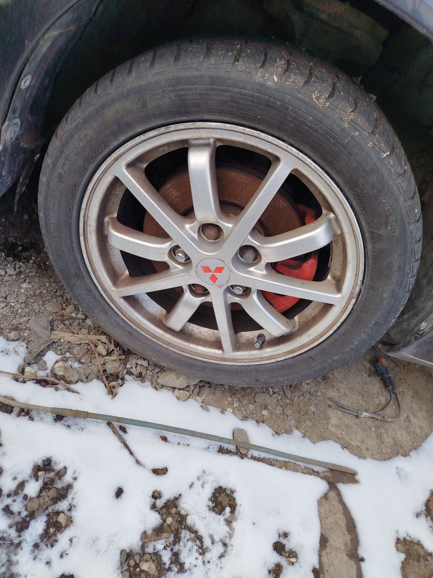 Koła alufelgi z oponami 16 cali Mitsubishi Lancer wysyłka