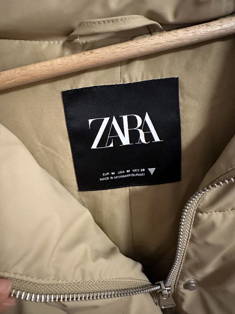Piękna kurtka bomberka zimowa Zara