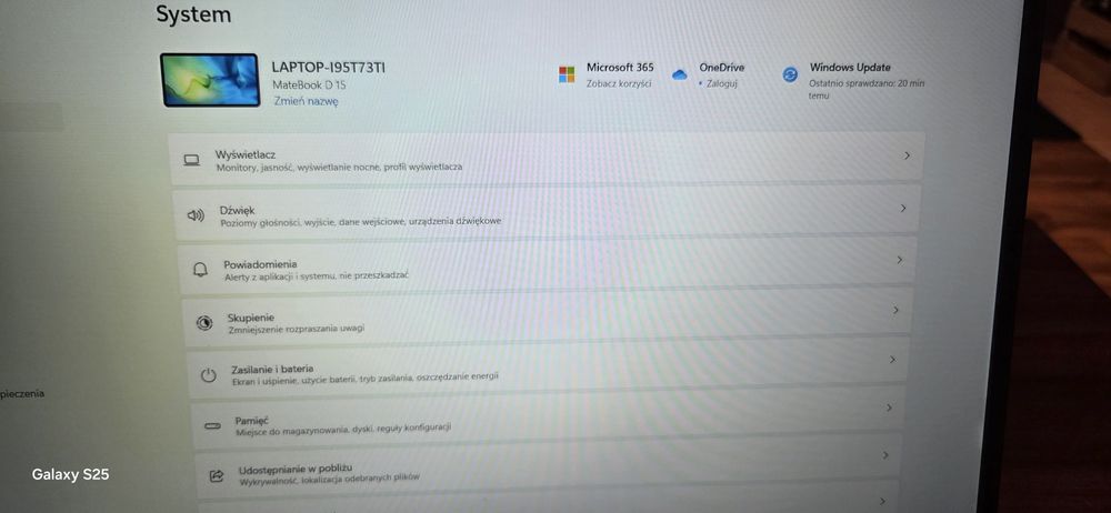 Laptop Huawei Matebook D15 2022