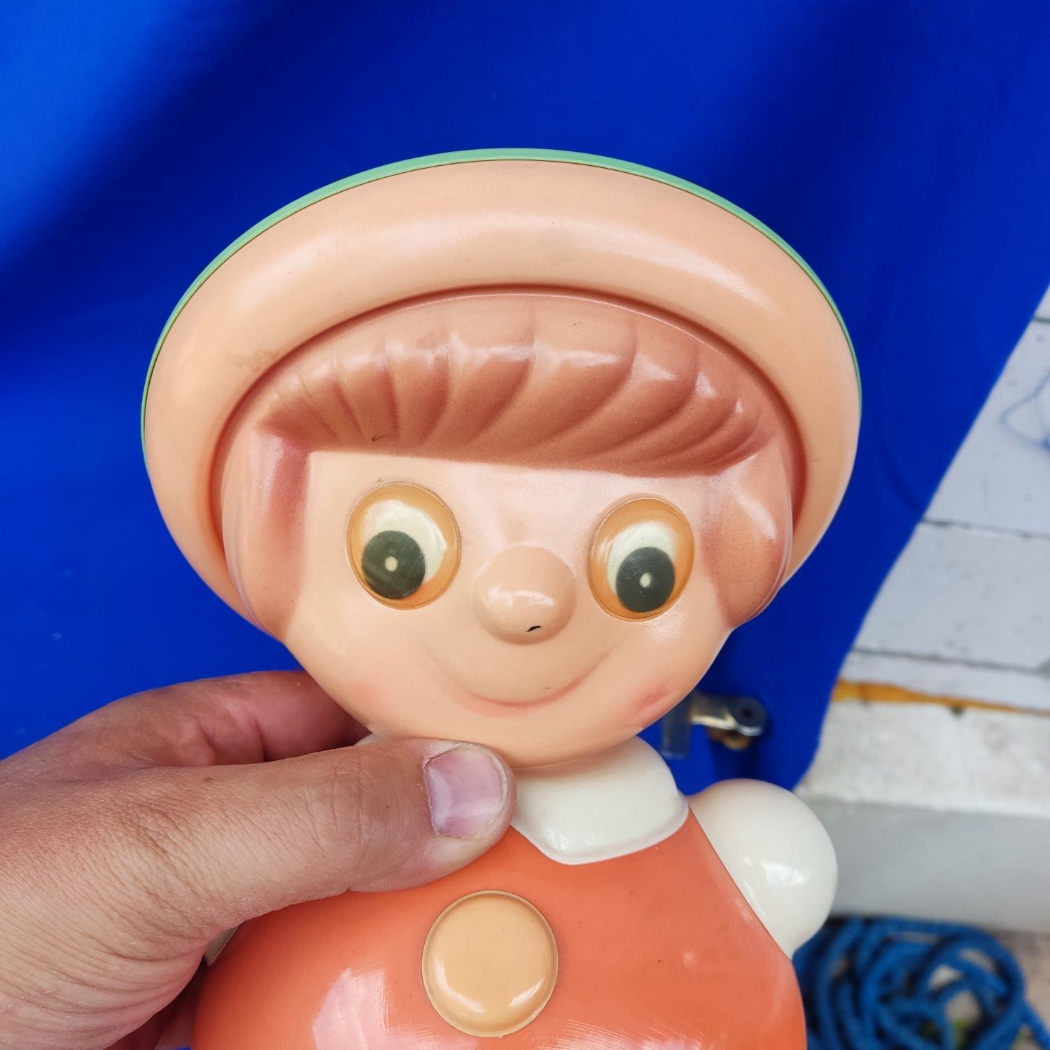 Неваляшка СССР советская игрушка детская кукла
